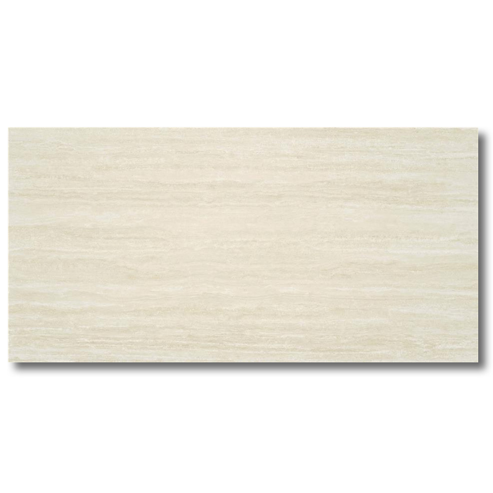 Gepolijste vloertegel 60x120 cm Travertine Fortuna Licht Beige N72