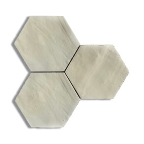 Hexagon tegel 13,9x16 cm APE Nomade Bone A185