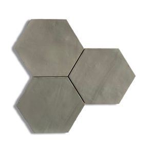 Hexagon tegel 13,9x16 cm Grijs A184