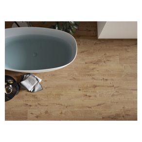 Houtlook tegel 20x80 cm Yuki Eiken Bruin C287 sfeerfoto