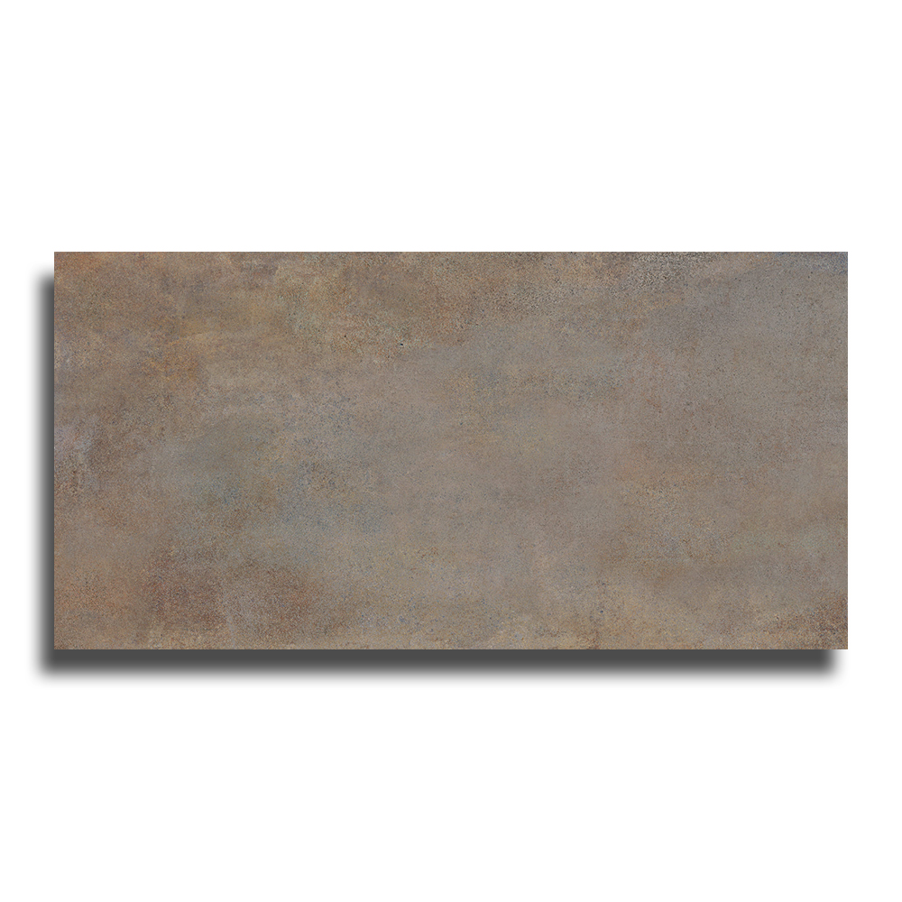 Vloertegel 60x120 cm Betonlook Oxider bruin R86