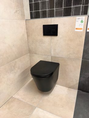 Vloertegel 60x60 cm Betonlook beige DC91 - toilet inspiratie