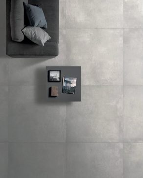 Vloertegel 60×60 cm Betonlook licht grijs CC11 - inspiratie foto